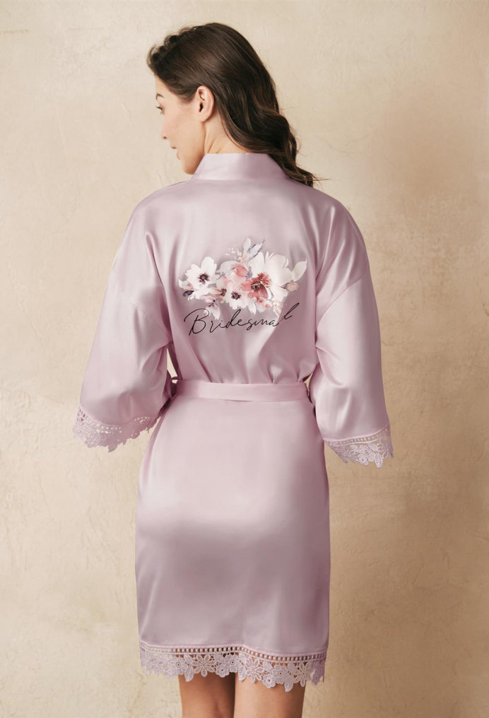 Bridesmaid Robes, Bridal Party Robes | AW Bridal