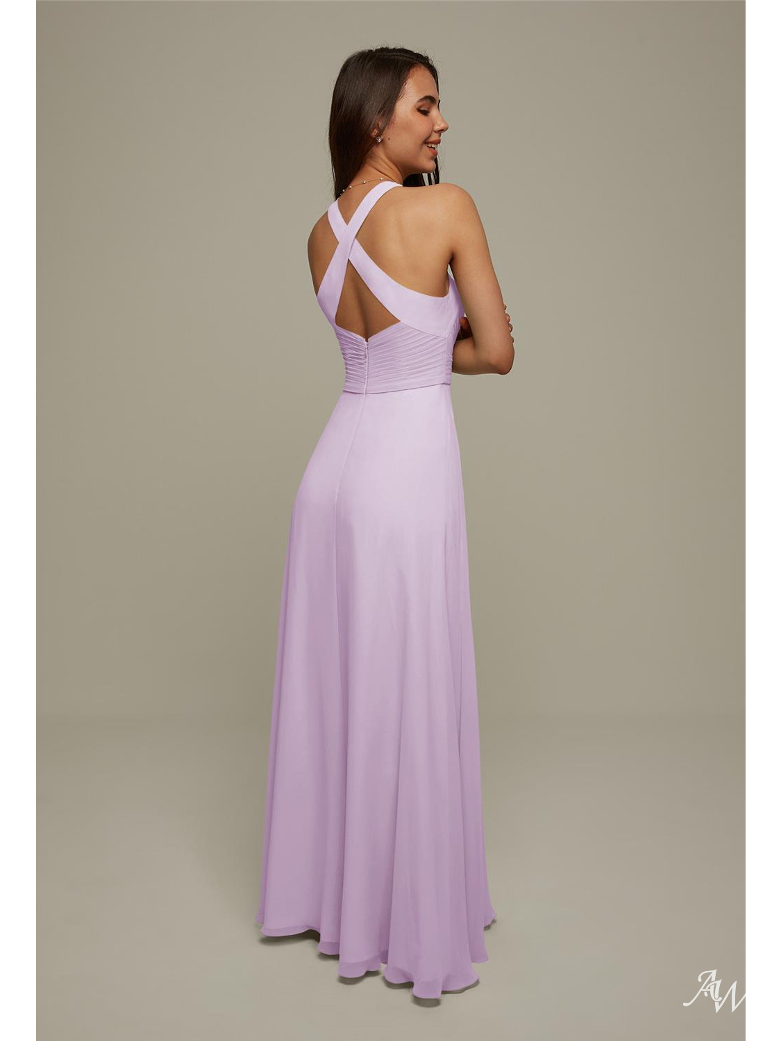 AW Emeline Dress, Lilac Long Bridesmaid Dresses, 99.99 | AW Bridal