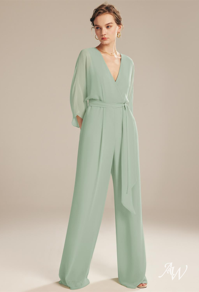 Plus size outlet bridesmaid jumpsuits