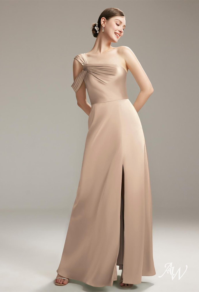 Taupe on sale formal dresses