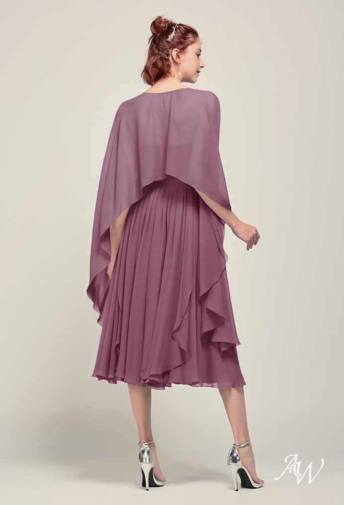 Wrap Chiffon Dress