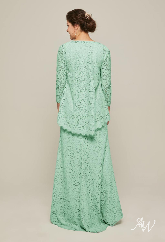 mother of the bride mint green color dresses