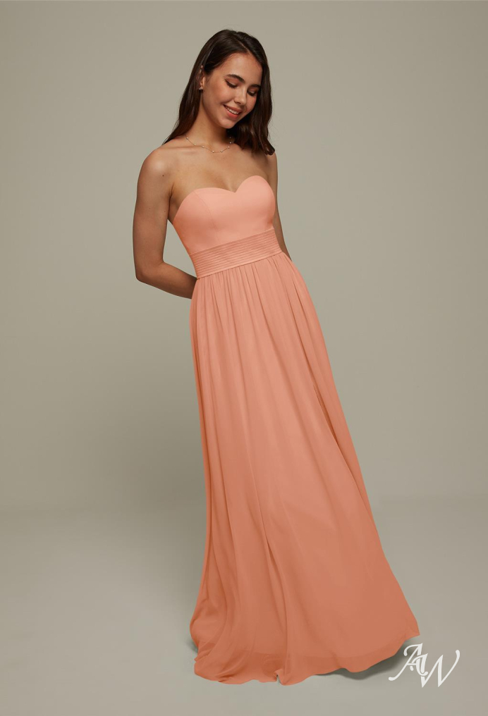 Peach Bridesmaid Dresses Under