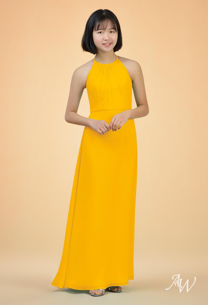 Yellow Junior Bridesmaid Dresses