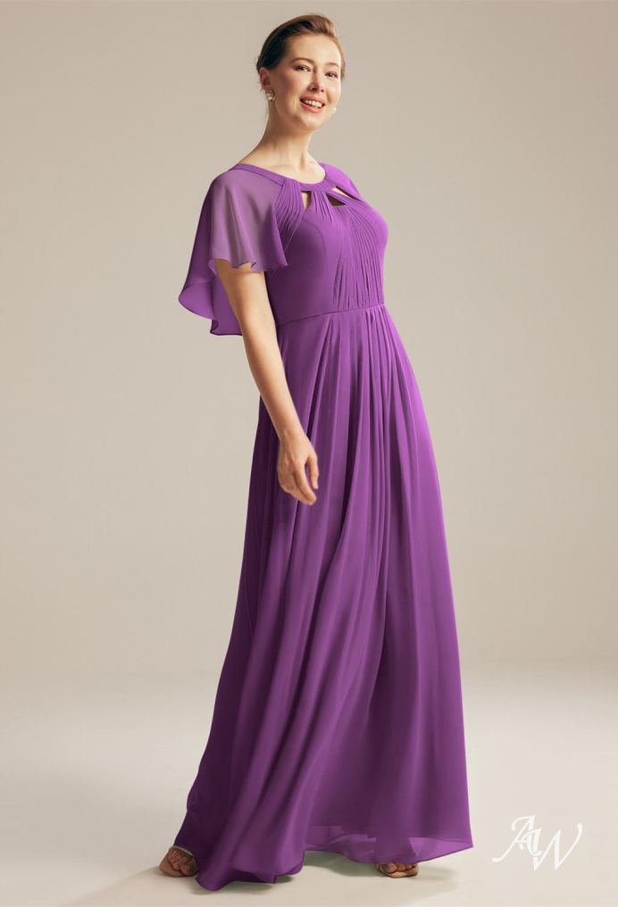 purple mother of the bride dresses