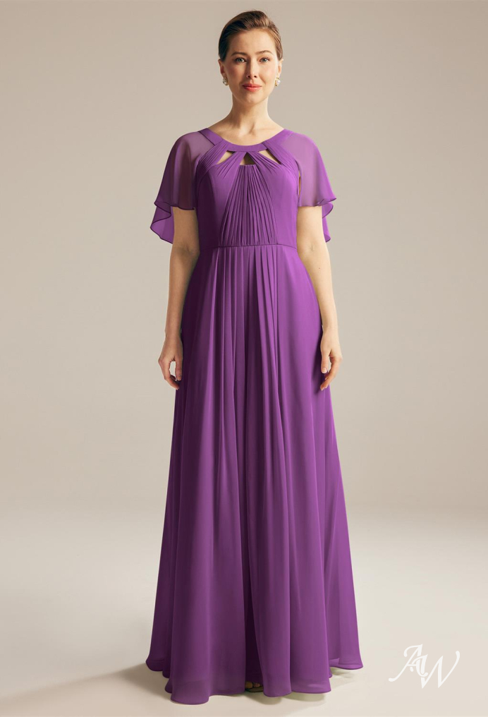 purple mother of the bride dresses