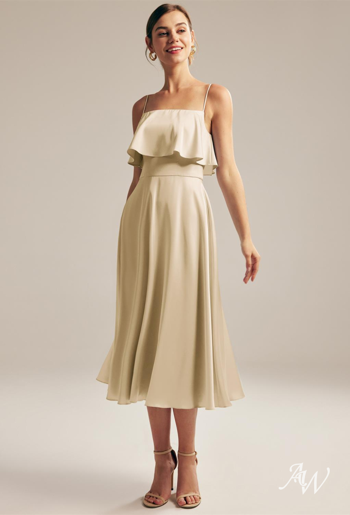 Taupe dress hotsell for wedding guest