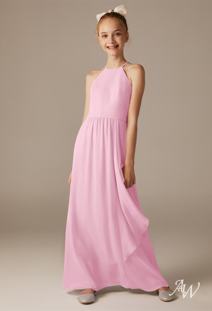 Hot Pink Junior Bridesmaid Dresses