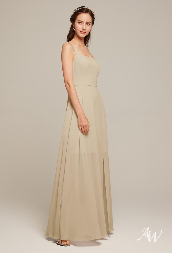 Biscotti color bridesmaid dresses sale