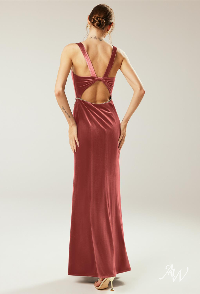 Venus store burgundy dress