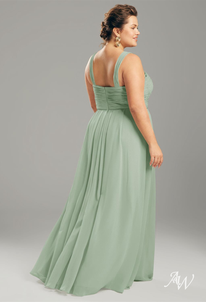 flattering bridesmaid dresses for fuller figures