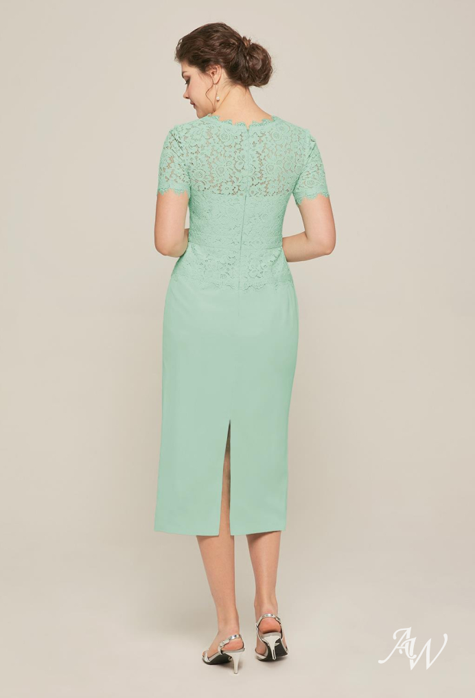 Seafoam Green Knee Length Dresses