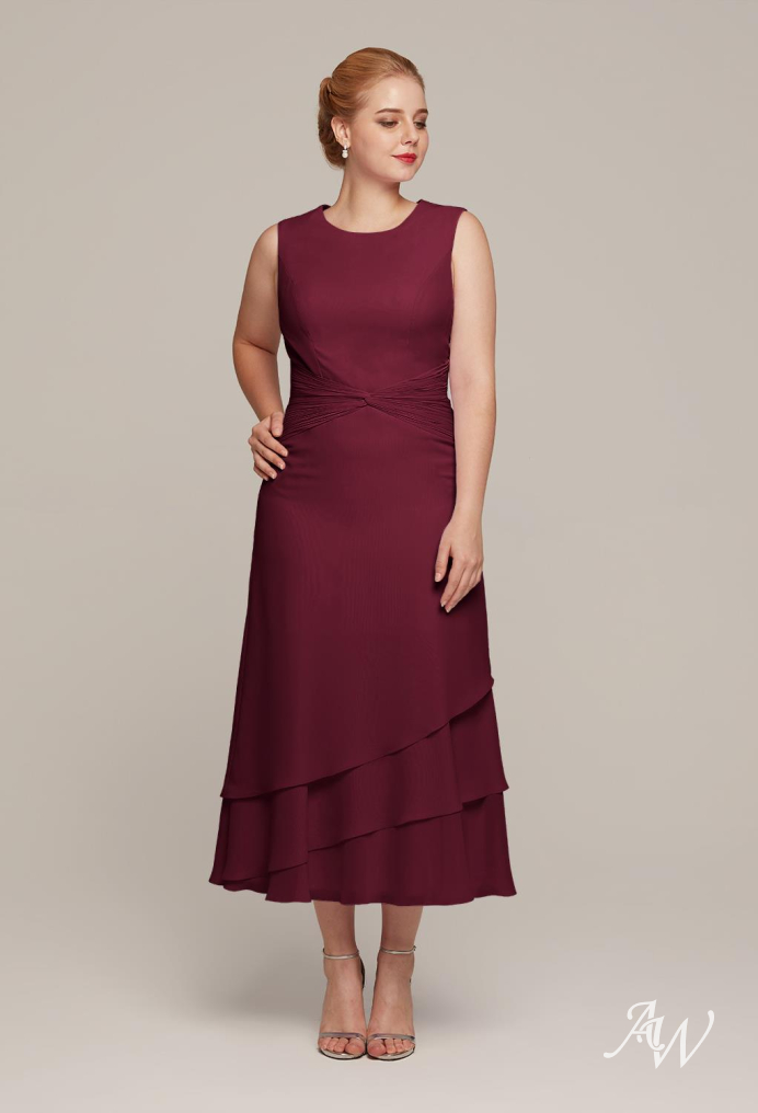 Burgundy mother of the groom clearance dresses