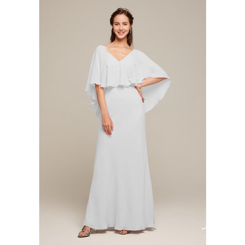 AW Keely Dress, White Long Bridesmaid Dresses, 99.99 | AW Bridal
