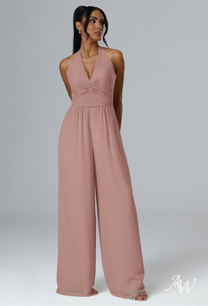 Bridesmaid jumpsuit plus size on sale