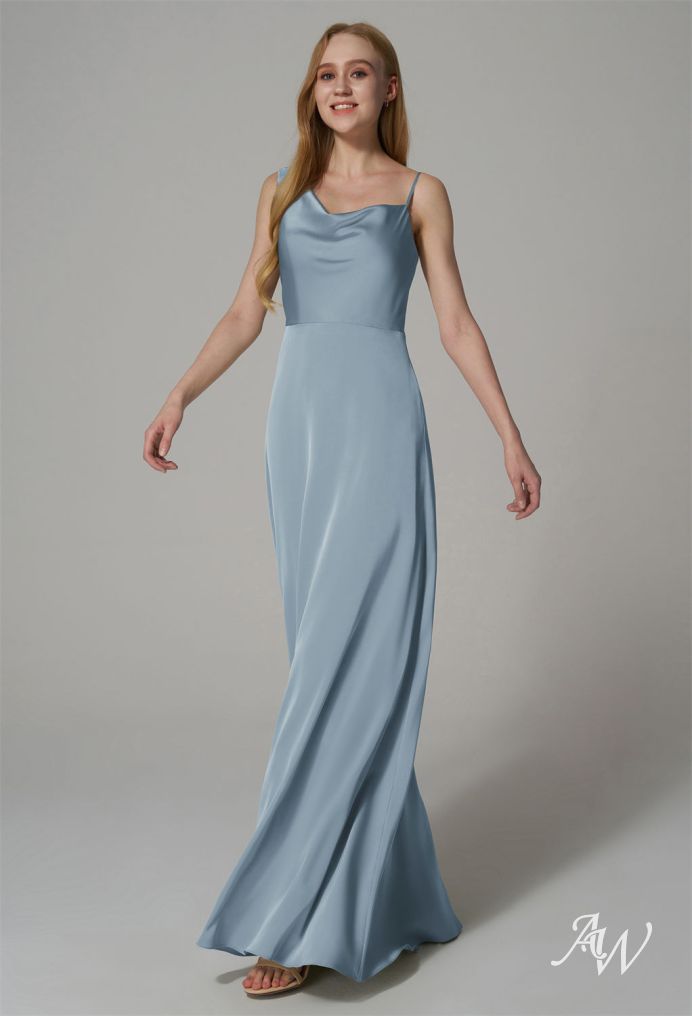 Charmeuse bridesmaid dress online