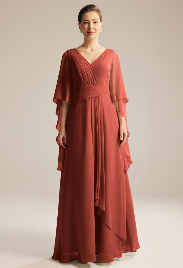 Rust colored mother of the bride dresses online