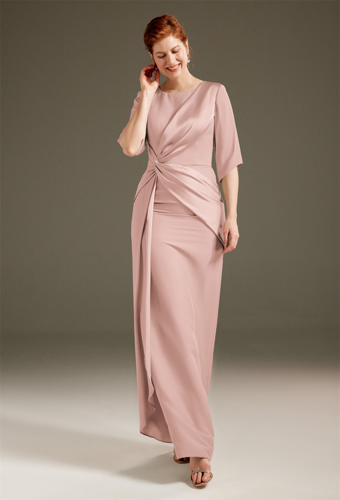 Rose Color Mother of the Bride Dresses