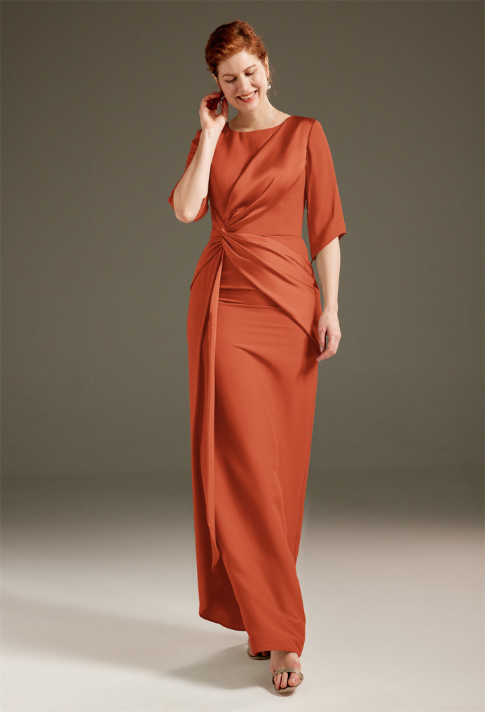 Orange Mother of the Bride Dresses