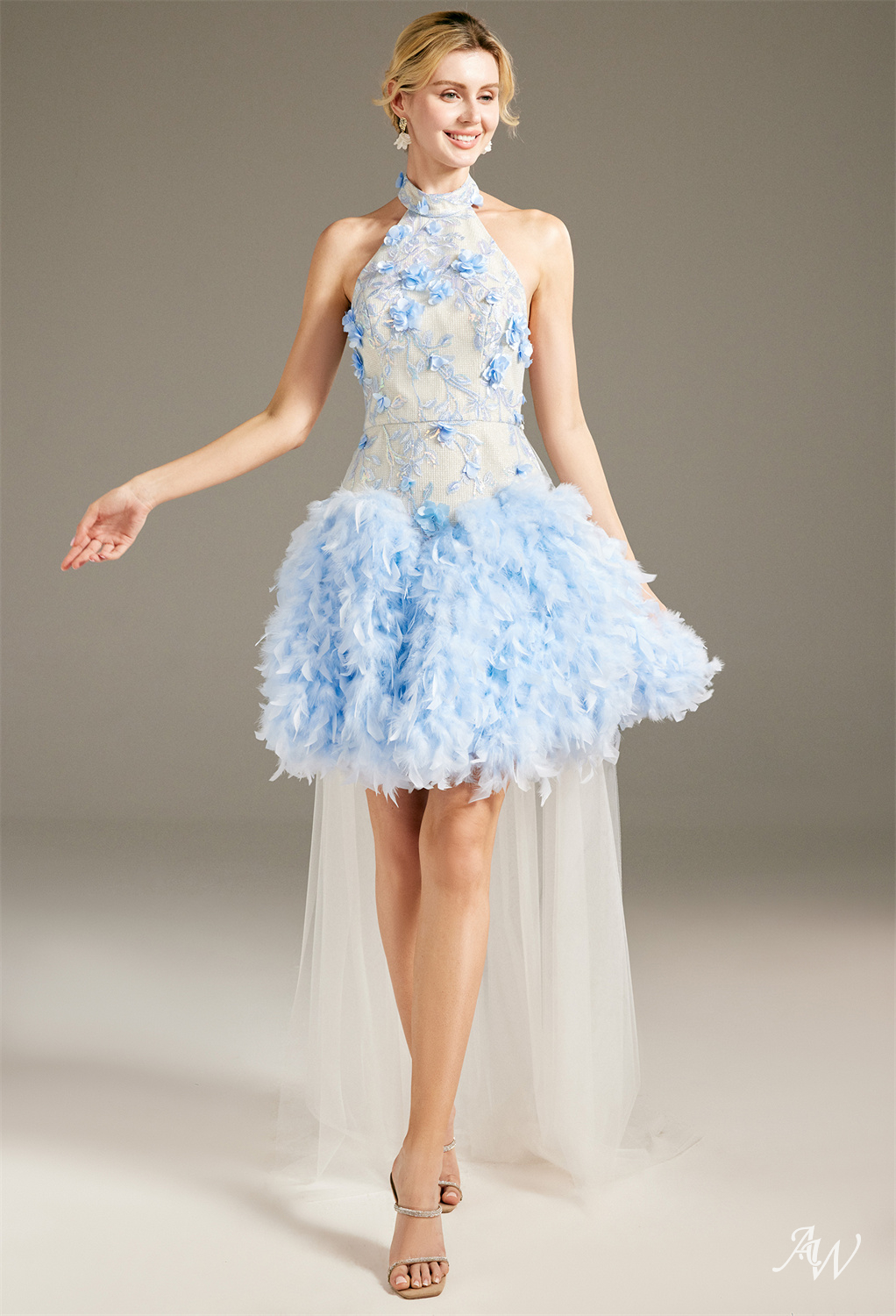 Jasmine Blue Prom Dress