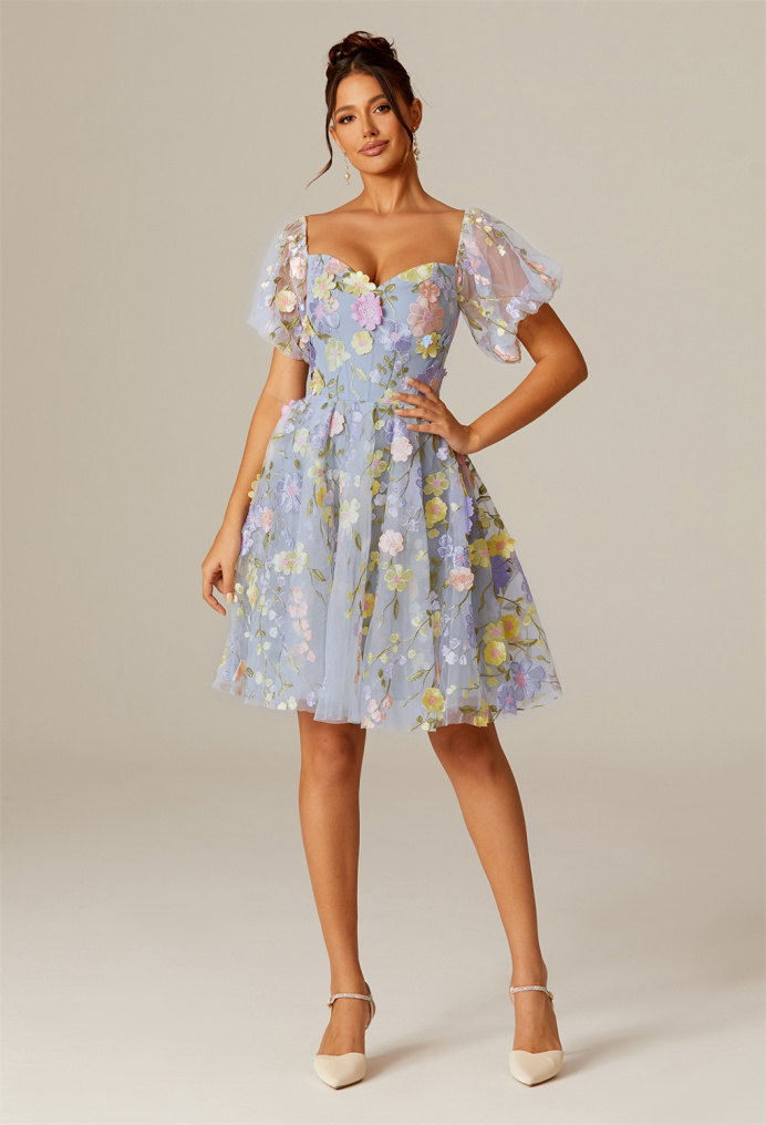 AW Coralia Dress, Multi-color Homecoming Dresses | AW Bridal