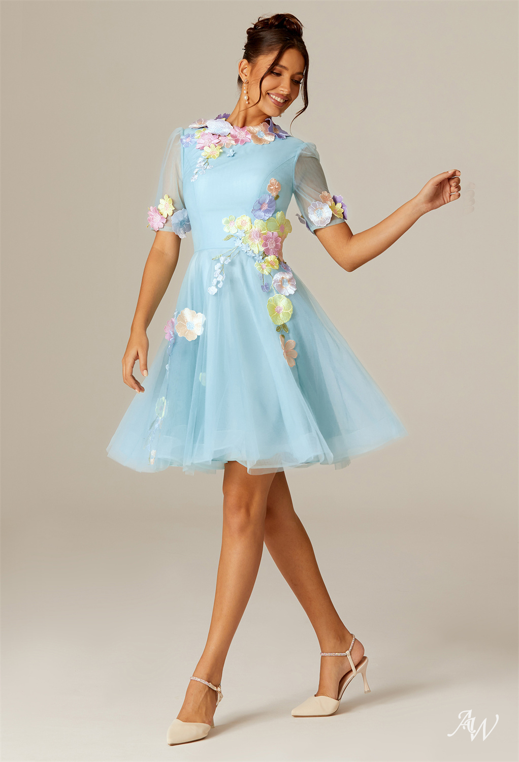 Aquamarine Tulle Dress