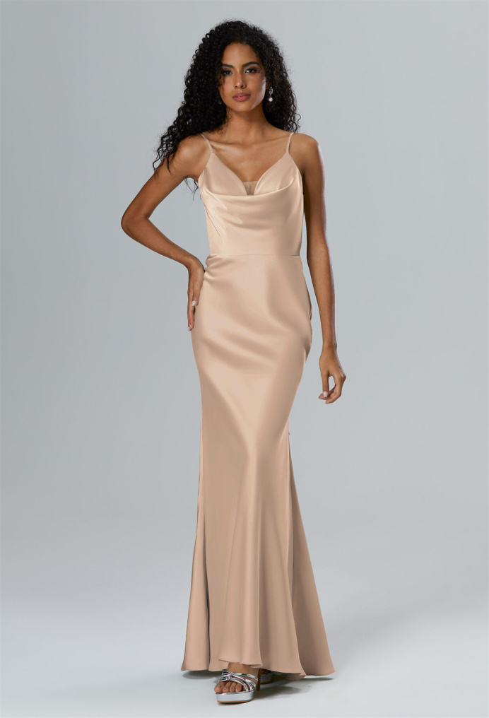 Taupe Colored Bridesmaid Dresses